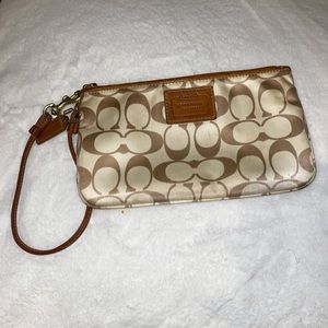 Coach wristlet
